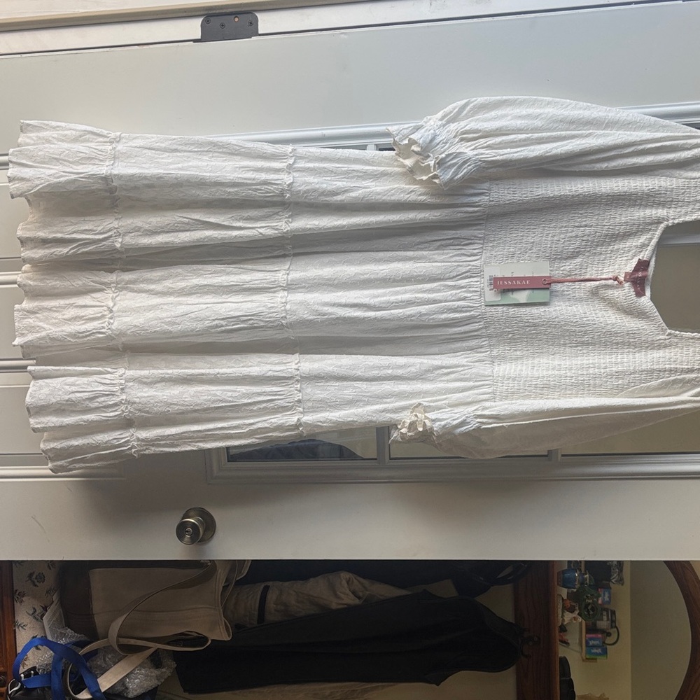 JessaKae white carefree dress - Picture 3 of 5